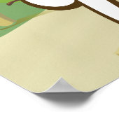 Rumänien Vintages Reiseplakat Poster (Ecke)