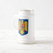 Rumänien-Wappen Tasse (Vorderseite Links)