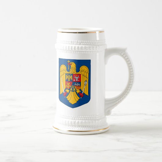 Rumänien-Wappen Tasse (Rechts)