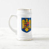 Rumänien-Wappen Tasse (Links)