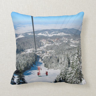 Rumänien, Wintersport in Piana Brasov Kissen