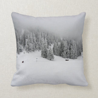 Rumänien, Wintersport in Piana Brasov, Schnee Kissen