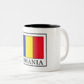 Rumänien Zweifarbige Tasse (VorderseiteRechts)