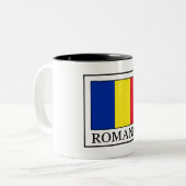 Rumänien Zweifarbige Tasse (Vorderseite Links)