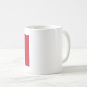 Rumänienflagge Kaffeetasse (VorderseiteRechts)