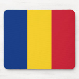 Rumänienflagge Mousepad