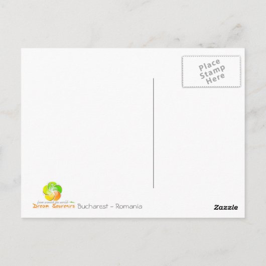 Rumänisch Athenaeum Postkarte (Rückseite)