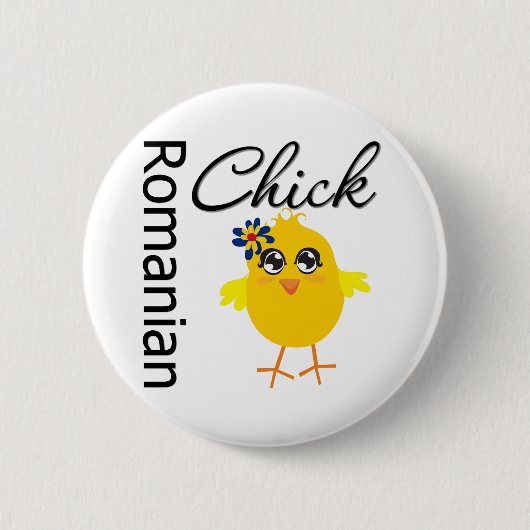 Rumänisch Chick Button (Vorderseite)