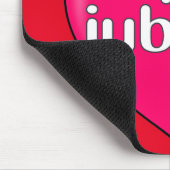 Rumänisch - Ich Liebe Sie Mousepad (Ecke)