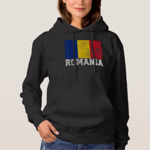 Rumänisch Rumänien Flaggen Zuhause Souvenir Männer Hoodie