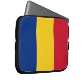 Rumänische Fahne Laptop Sleeve (Vorne Rechts)