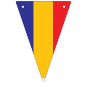 Rumänische Feiertagsfahne Party Wimpelkette (Zweite Fahne)