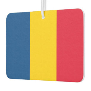 Rumänische Flagge Autolufterfrischer