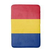 Rumänische Flagge Badematte (Vorderseite Vertikal)