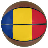 Rumänische Flagge Basketball (Vorderseite)