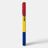 Rumänische Flagge Case-Mate iPhone Hülle (Rückseite / Links)