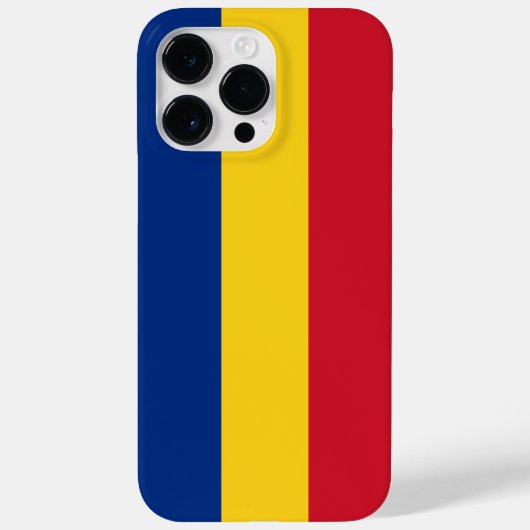 Rumänische Flagge Case-Mate iPhone Hülle (Rückseite)