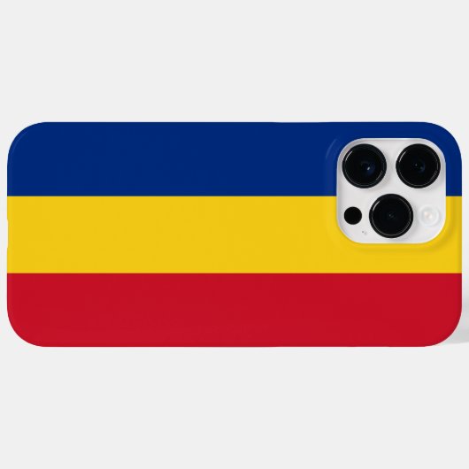 Rumänische Flagge Case-Mate iPhone Hülle (Rückseite (Horizontal))
