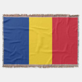 Rumänische Flagge Decke (Vorderseite)