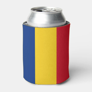 Rumänische Flagge Dosenkühler