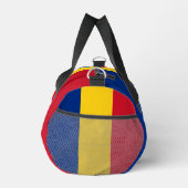 Rumänische Flagge Duffle Bag (Rechts)