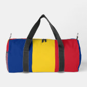Rumänische Flagge Duffle Bag (Rückseite)