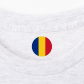 Rumänische Flagge Etiketten (Befestigt)