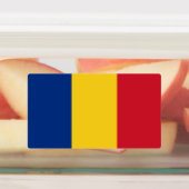 Rumänische Flagge Etiketten (Befestigt)