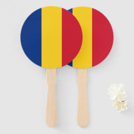 Rumänische Flagge Fächer