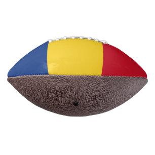 Rumänische Flagge Football