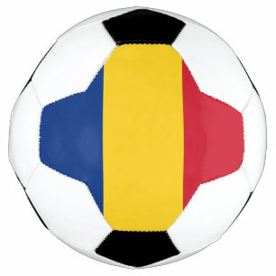 Rumänische Flagge Fußball