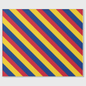 Rumänische Flagge Geschenkpapier (Flach)