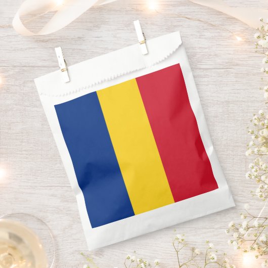 Rumänische Flagge Geschenktütchen (Ausgeschnitten)