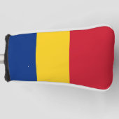 Rumänische Flagge Golf Headcover (Vorderseite)