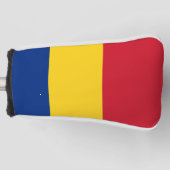 Rumänische Flagge Golf Headcover (Vorderseite)