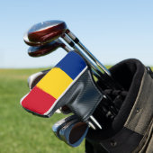 Rumänische Flagge Golf Headcover (In Situ)