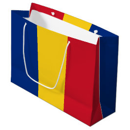 Rumänische Flagge Große Geschenktüte
