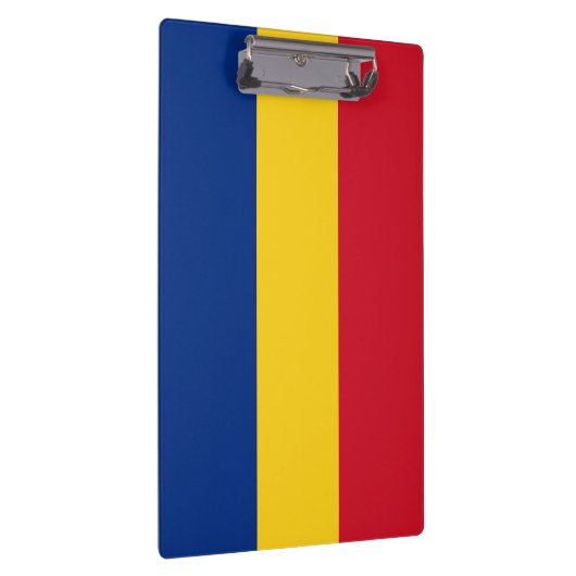 Rumänische Flagge Klemmbrett (Rechts)