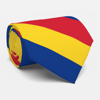 Rumänische Flagge Krawatte