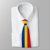 Rumänische Flagge Krawatte (Gebunden)