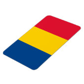 Rumänische Flagge Magnet (Linke Seite)