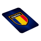 Rumänische Flagge Magnet (Rechte Seite)