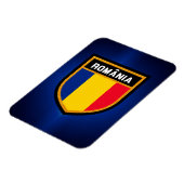 Rumänische Flagge Magnet (Linke Seite)