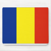Rumänische Flagge Mousepad (Vorne)