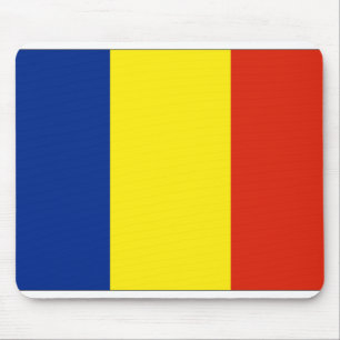 Rumänische Flagge Mousepad