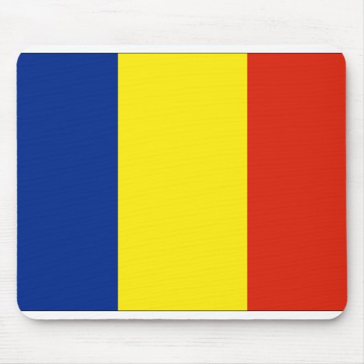 Rumänische Flagge Mousepad (Vorne)