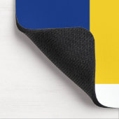 Rumänische Flagge Mousepad (Ecke)