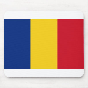 Rumänische Flagge Mousepad