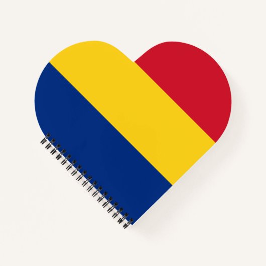 Rumänische Flagge Notizblock (Vorderseite)