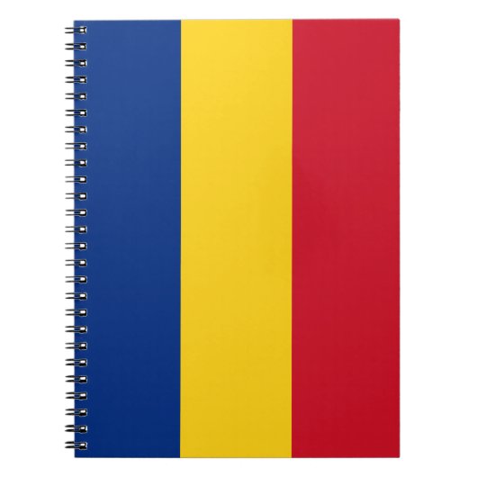 Rumänische Flagge Notizblock (Vorderseite)